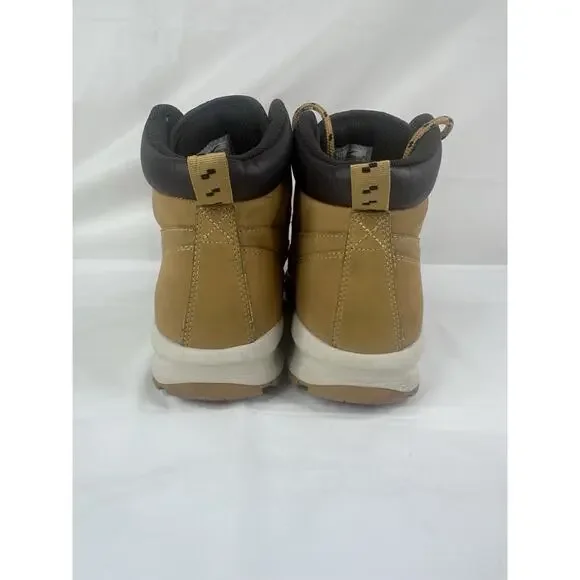 Nike Manoa 11.5 Hiking Hunting Leather Boots Comfort Water Resistant Tan